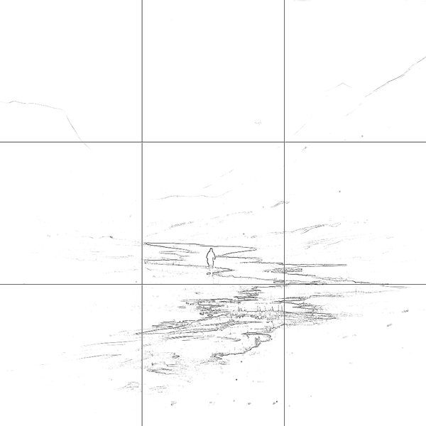 Sketch with grid