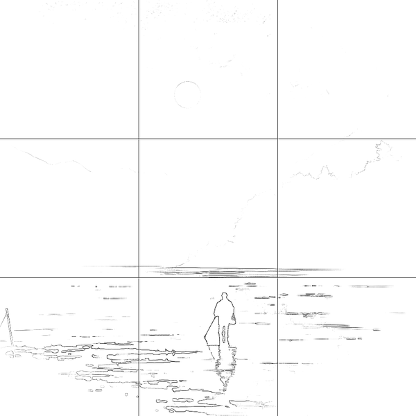 Sketch with grid