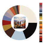 Colour wheel / palette