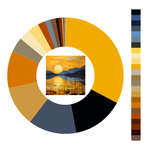 Colour wheel / palette