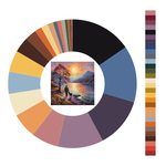 Colour wheel / palette