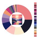 Colour wheel / palette