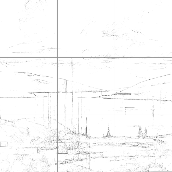 Sketch with grid