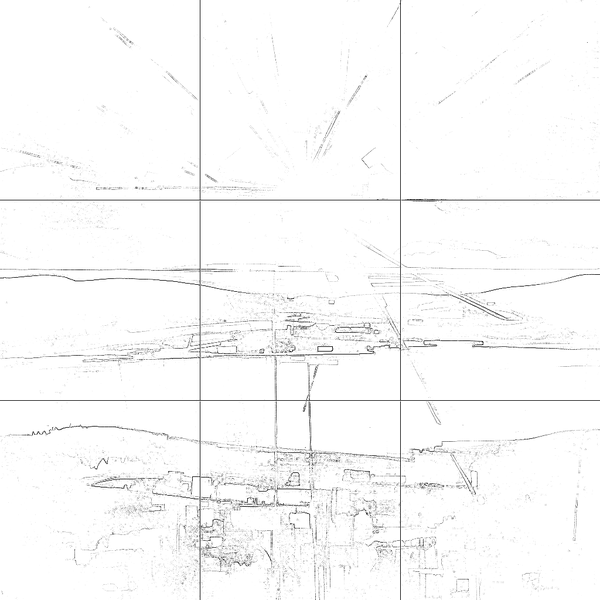 Sketch with grid