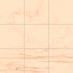 Sepia sketch with grid