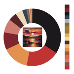 Colour wheel / palette