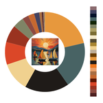 Colour wheel / palette