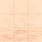 Sepia sketch with grid