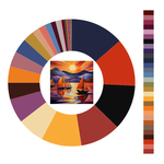 Colour wheel / palette