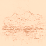 Sepia sketch