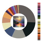 Colour wheel / palette