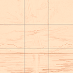 Sepia sketch with grid