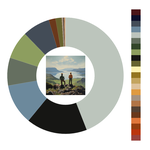 Colour wheel / palette