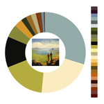 Colour wheel / palette