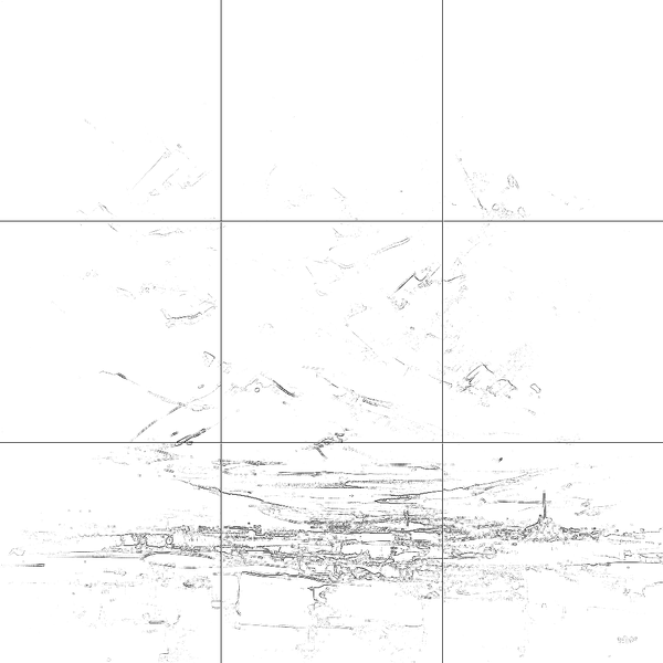 Sketch with grid