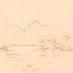 Sepia sketch