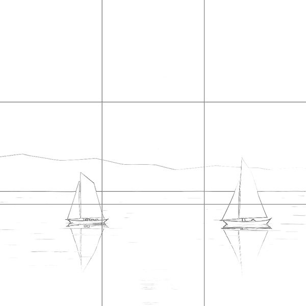 Sketch with grid