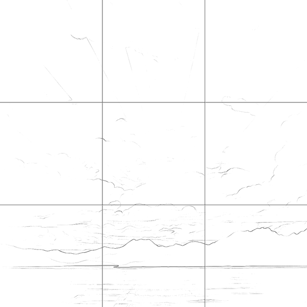 Sketch with grid