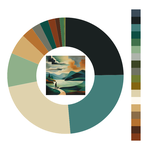 Colour wheel / palette