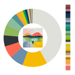 Colour wheel / palette