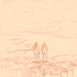 Sepia sketch