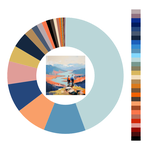 Colour wheel / palette