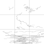 Line drawing with grid