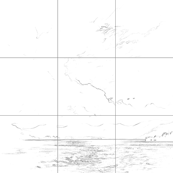 Sketch with grid