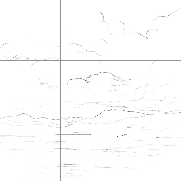 Sketch with grid