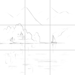 Sketch with grid