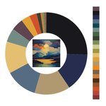 Colour wheel / palette