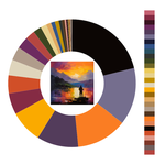 Colour wheel / palette