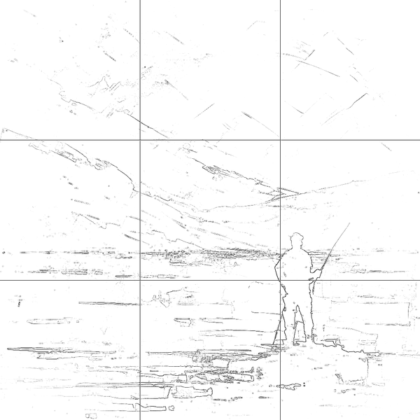 Sketch with grid