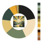 Colour wheel / palette