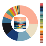 Colour wheel / palette