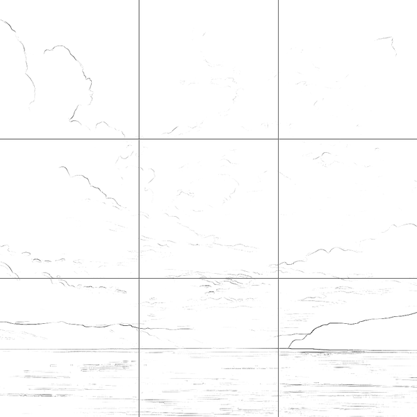 Sketch with grid