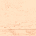 Sepia sketch with grid