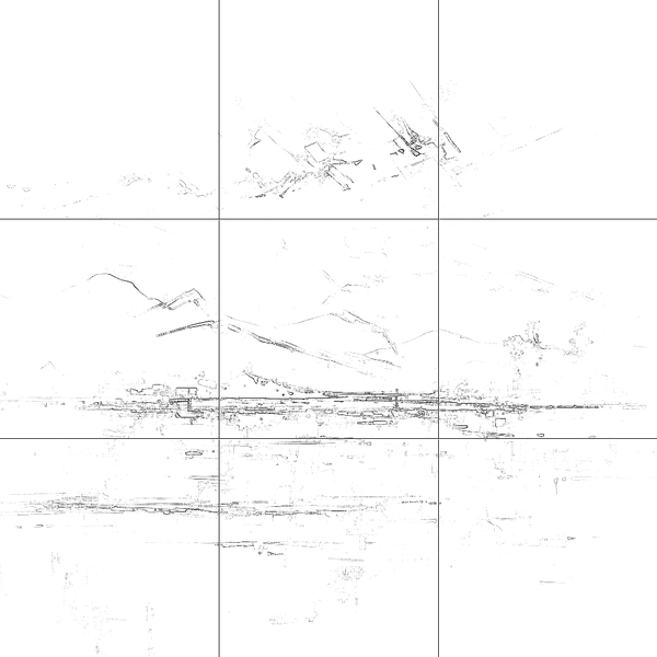 Sketch with grid