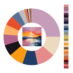 Colour wheel / palette