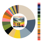 Colour wheel / palette