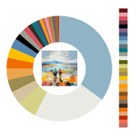 Colour wheel / palette