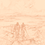 Sepia sketch