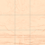 Sepia sketch with grid