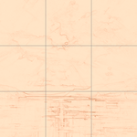 Sepia sketch with grid