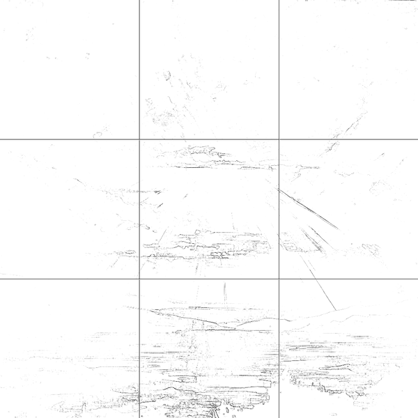 Sketch with grid