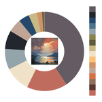 Colour wheel / palette