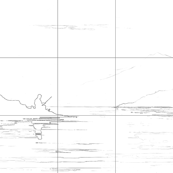 Sketch with grid