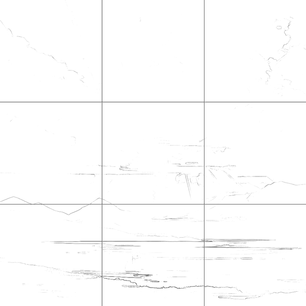 Sketch with grid