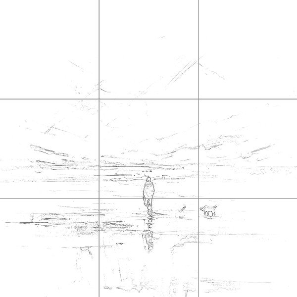 Sketch with grid