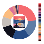 Colour wheel / palette